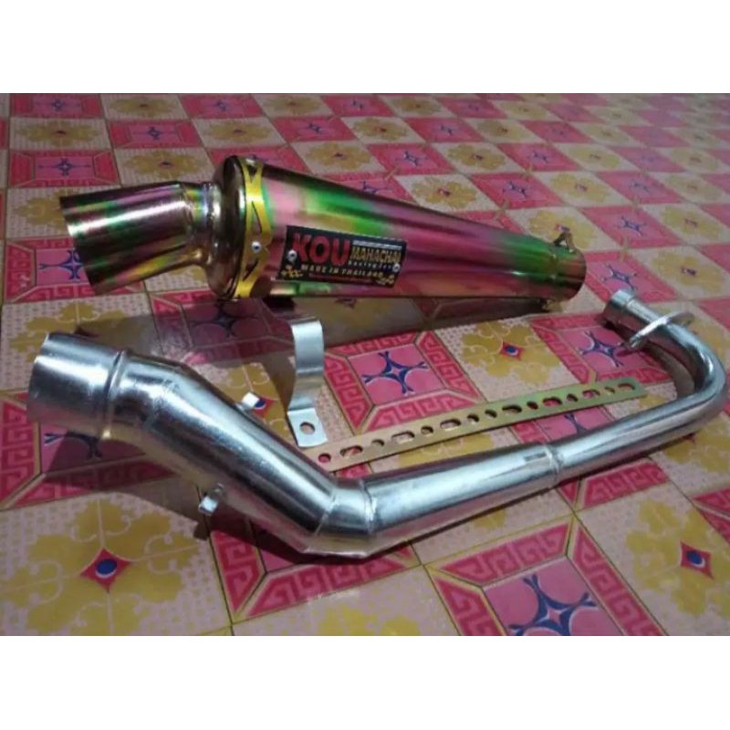 knalpot racing kou mahachai mio karbu mio sporty mio