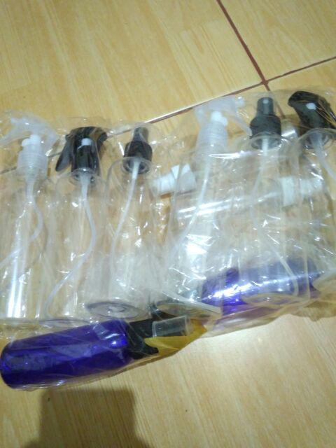 Botol Pet 250 Ml Natural Spray Tembak Natural