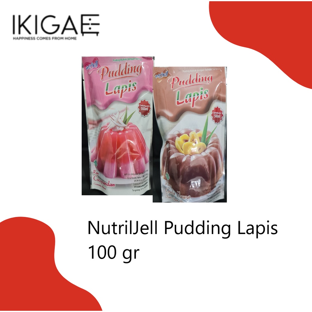 NUTRIJELL TEPUNG INSTANT PUDDING LAPIS