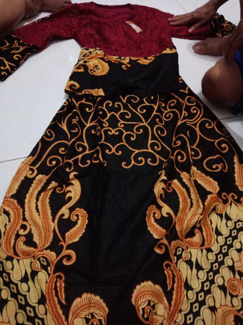 Batik Wanita Pritania 2 Modern Kekinian Pakaian Kerja Seragam Kondangan Kantor Brokat Bruklat