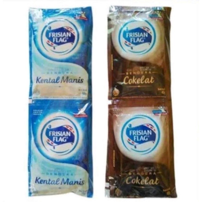 

Frisian Flag Renceng Susu Kental Manis Isi 6 Sachet