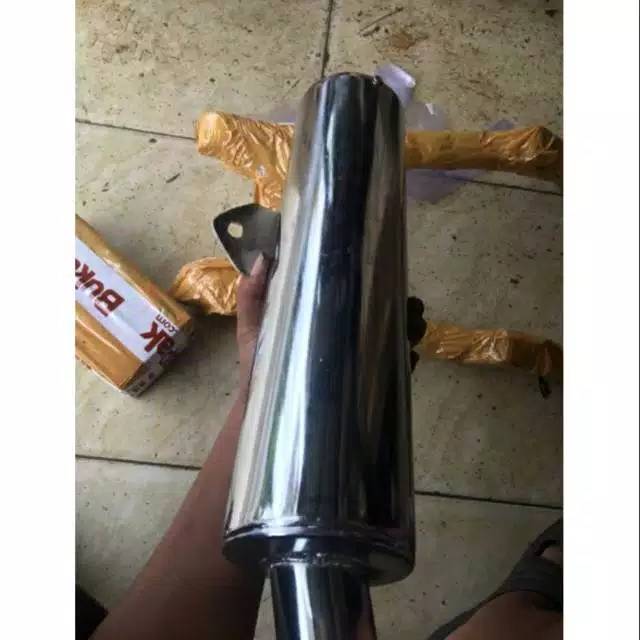 Silencer Knalpot Satria FU Thailand KW Super sudah Bobokan Bedelan Knalpot Free Flow