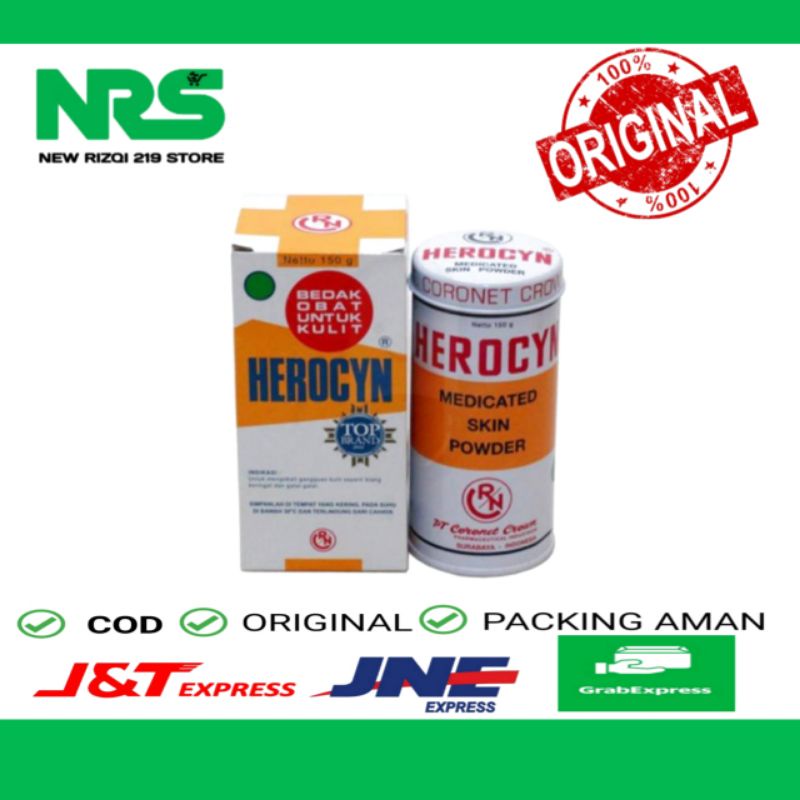 Herocyn Bedak Obat Untuk Kulit / Herocin