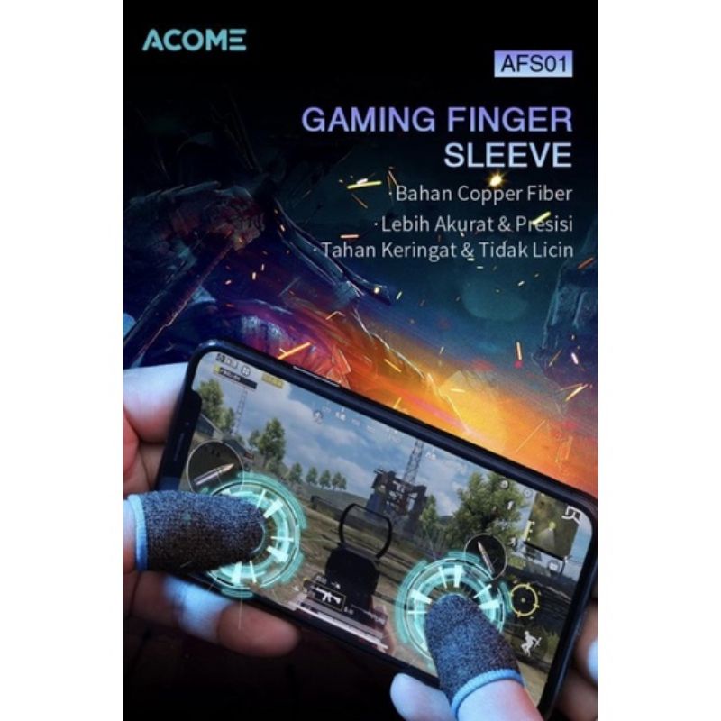 sarung jempol gaming game ACOME isi 2pcs original 100%