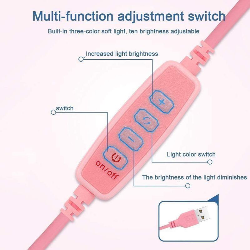 Cermin Lipat Cermin Rias Ringlight Cermin Ring Light Cermin Tiktok Cermin Make Up Lipat