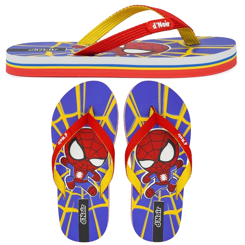 DNOIR Sandal Jepit Anak SPIDERMAN size 25 - 36