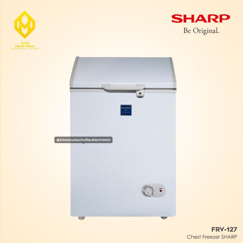 Sharp Chest Freezer Box 120 Liter - FRV-127 / FRV 127 / FRV127