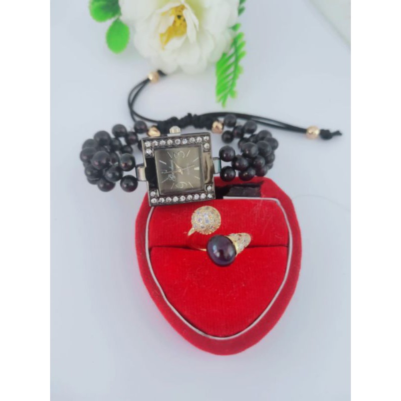 set jam dan cincin