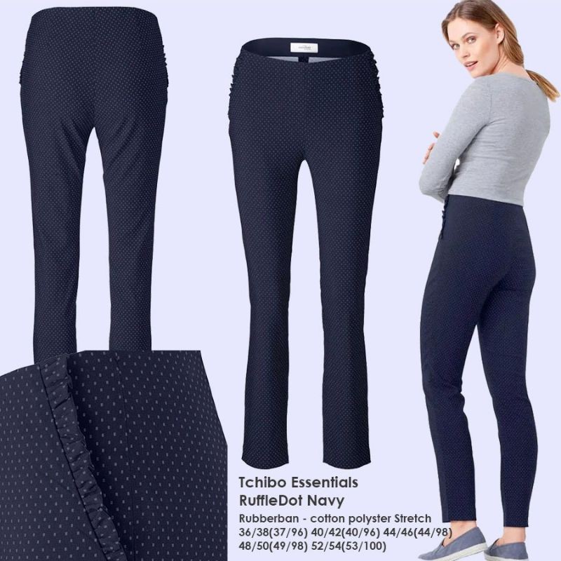 Tchibo Essentials Pullon RuffleDot