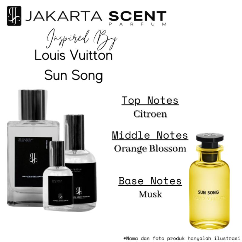 js parfum inspired by Louis Vuitton Sun Song
