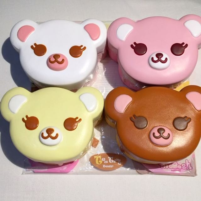 Soft And SlowRise Squishy IBLOOM TEA TIME BEAR