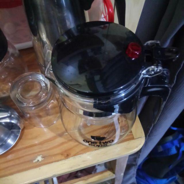 Teko Kaca Bening Saringan Teh Tahan Panas Teko Pitcher Teh Chinese Teapot Maker