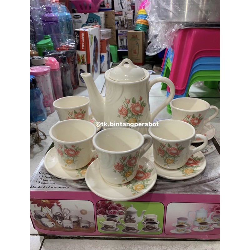 Napoleon-Tea Set / Coffee Set Keramik / Cangkir Set Keramik / Cangkir Kopi