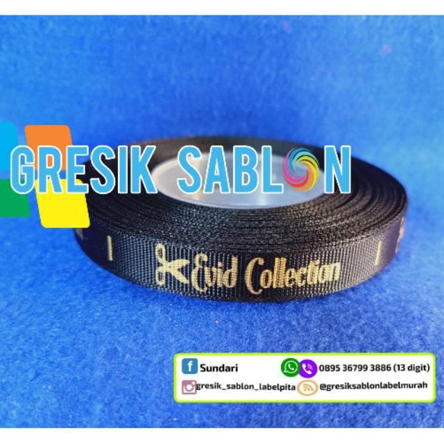

Tinta Gold/emas (per 1 roll)