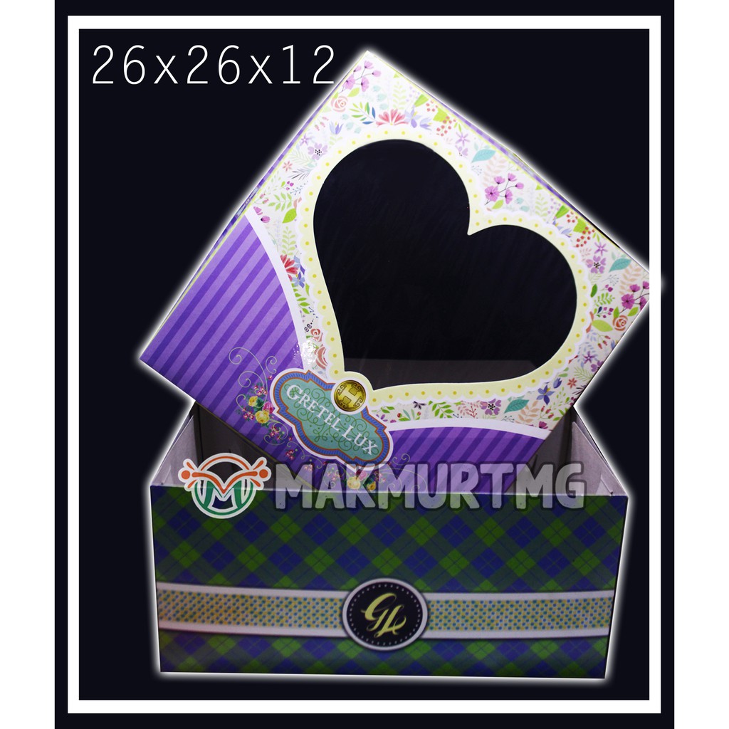 

DUS TART DUS KUE GRETEL LUX 26x26x12
