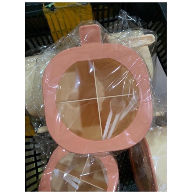 Kotak Bumbu Dapur 4 Sekat Serbaguna Tempat Bumbu Dapur Kotak 4 in 1 Plastik With High Quality