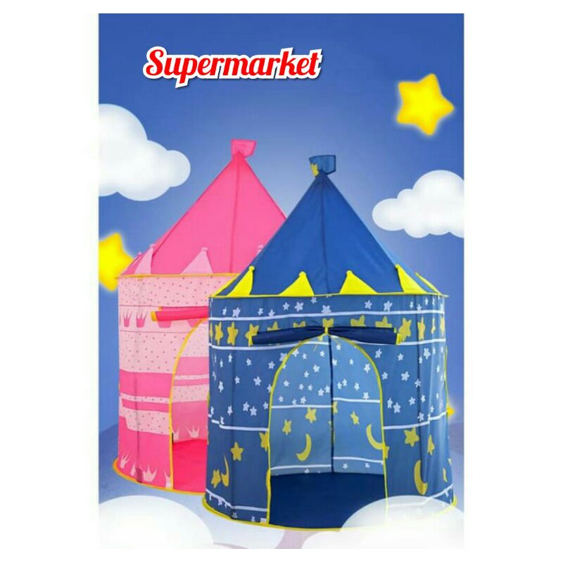 Tenda Anak Bermain Import Portable Model Castle