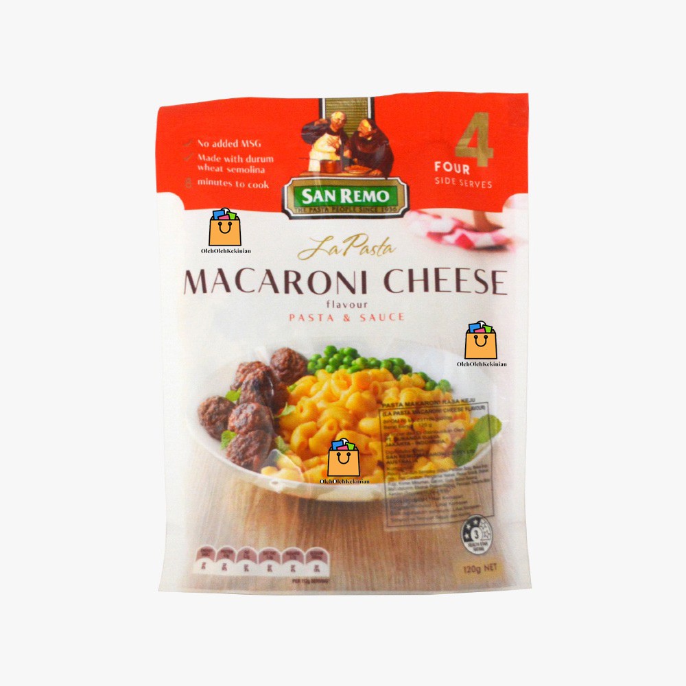 

San Remo La Pasta - Macaroni Cheese - 120gr