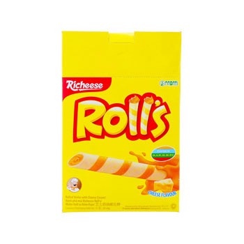 

RICHEESE ROLLS KEJU 120GR 1BOX (20x6G)