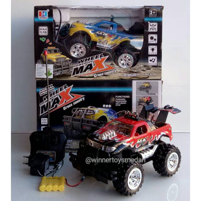 Mainan Mobil Remote / Mobil Remote Jeep Max 689-651