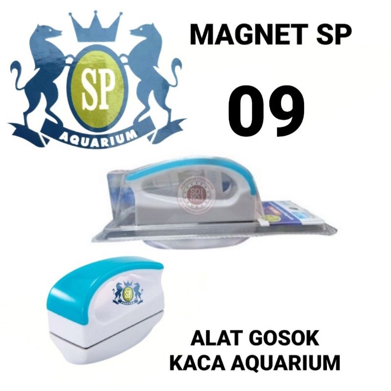 MAGNET ALAT GOSOK KACA AQUARIUM SP 09