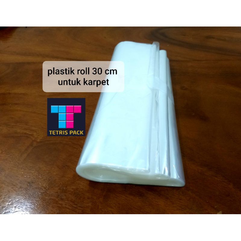 plastik laundry  karpet  roll bening uk 23 sampai 45