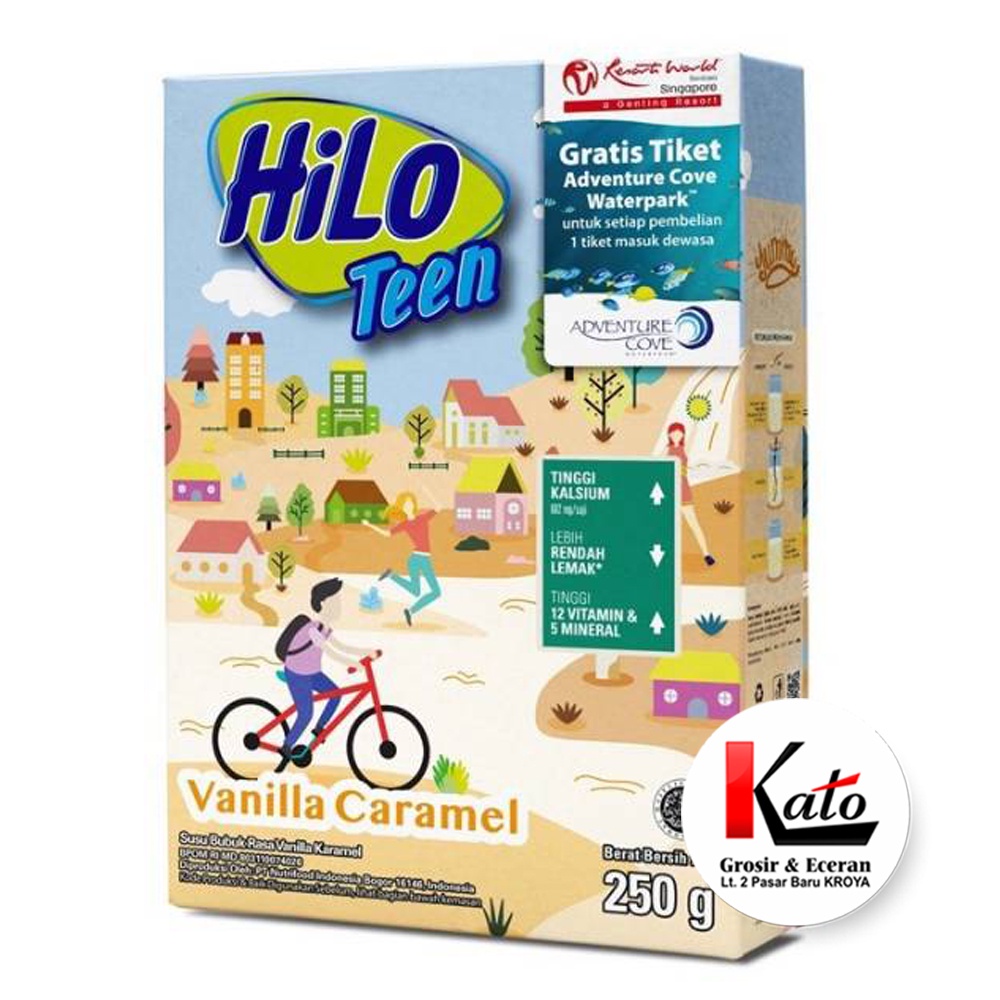 

Hilo Teen Rasa Vanilla Caramel 250 gr