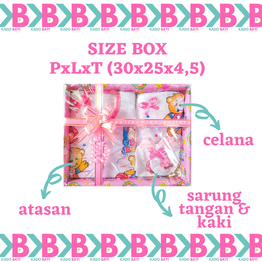 KADO BAYI PAKET A Perempuan Laki Laki Baru Lahir Lahiran Murah Babygift Newborn Baby Gift Set Box Hampers Girl Boy Unisex Parsel Parcel murmer paket A