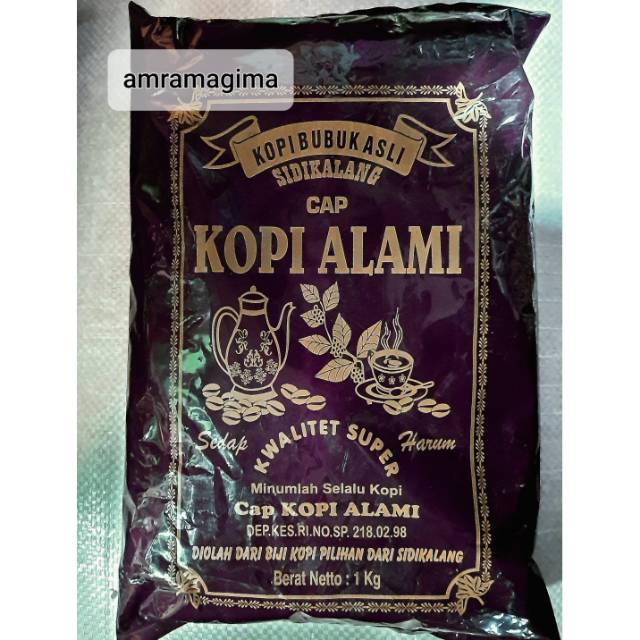 

Kopi Sidikalang 1 Kg No 1 Cap Kopi Alam