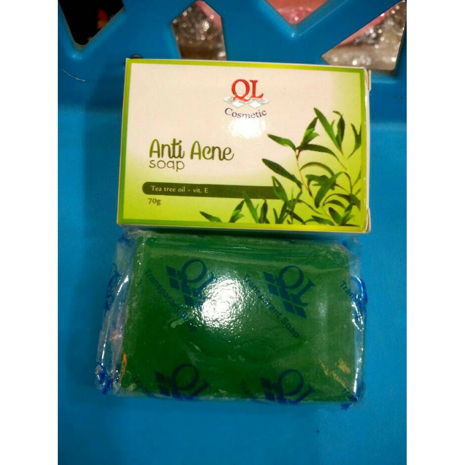 SABUN QL ACNE / SABUN JERAWAT QL BPOM / anti acne soap