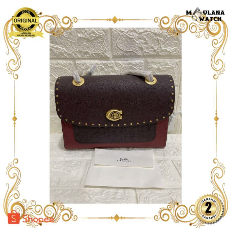 TAS WANITA FO COACH MERAH