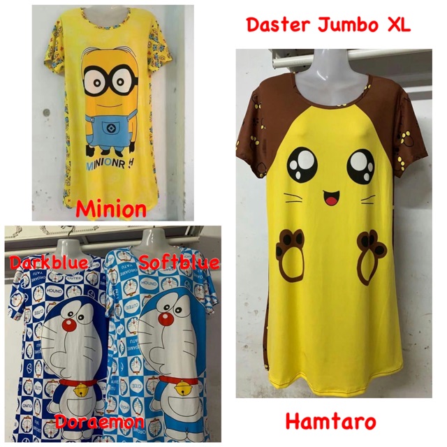 RESTOCK!!! (8motif) JC Daster Import XL / Daster wanita import murah / Daster wanita kekinian Jumbo