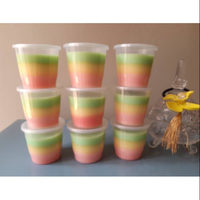 

Puding pelangi