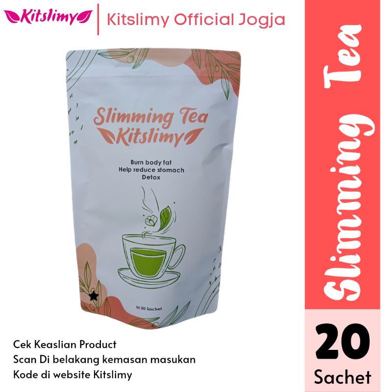 

SLIMMING TEA KITSLIMY | Teh Pelangsing Herbal Aman untuk Busui BPOM