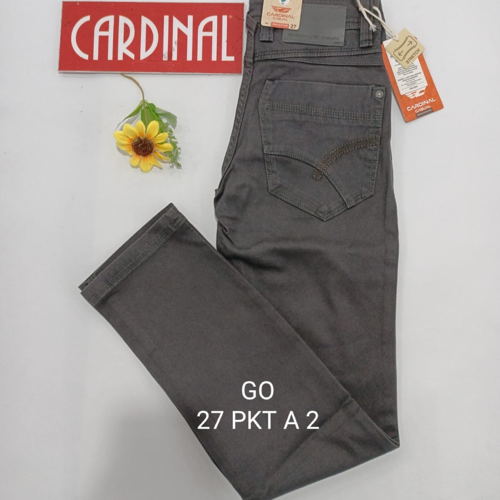 BB 27-28 PKT CARDINAL CASUAL CELANA POCKETS PANJANG Pria Fashion Laki Brand Kekinian Celana Chino