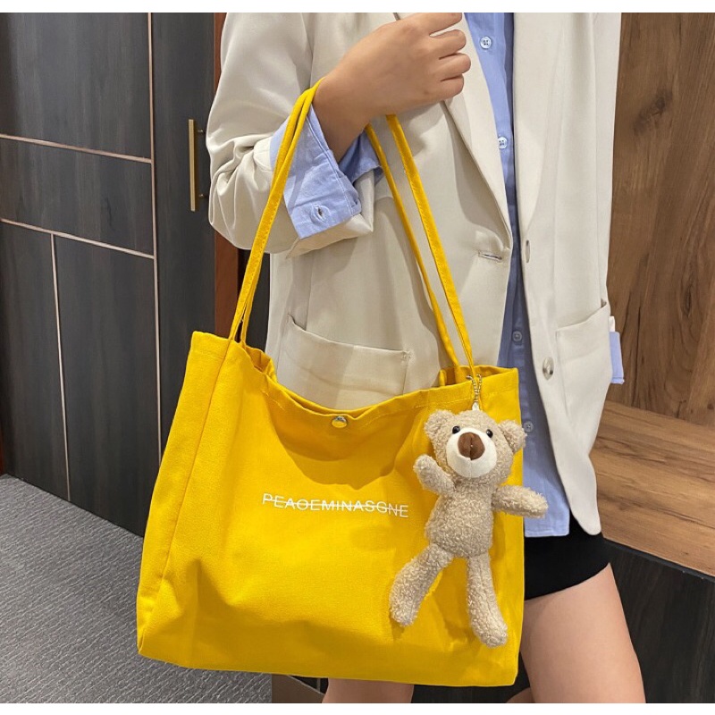 SG1851 tote bag import free boneka tas wanita