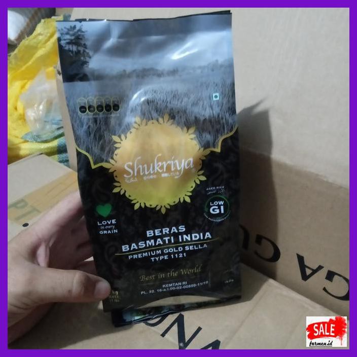 

Rasbeputih- Rice Basmati Shukriya 1 Kg -Aslii.