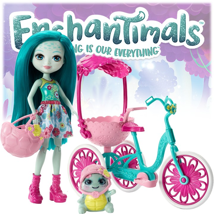 enchantimals turtle doll