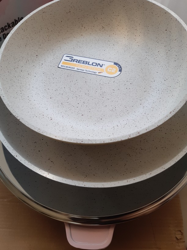 Stein Cookware Cosmo Pan Panci Set (isi 3 Pcs)