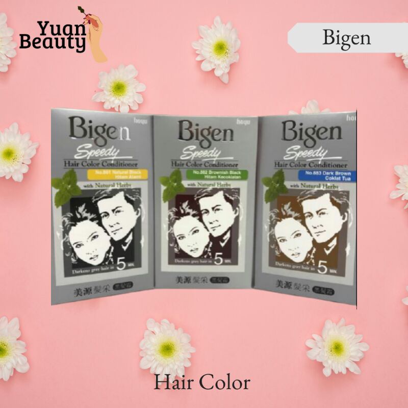 Pewarna Rambut Kondisioner Bigen 40gr