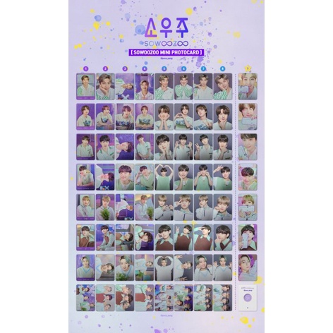PO Sharing Mini Photocard Sowoozoo with Lucky Draw PC Jimin 8/8