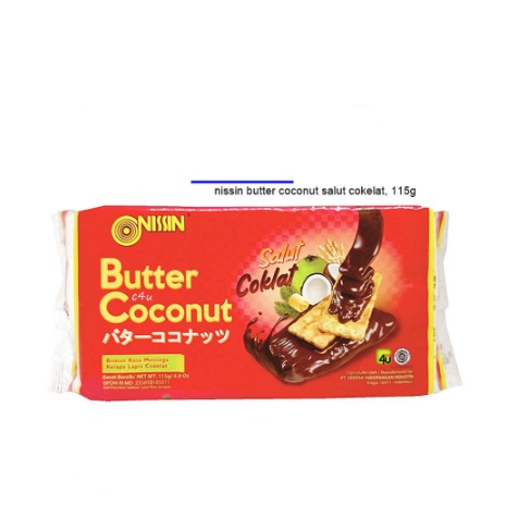 

Nissin Butter Coconut Salut Coklat 115gr