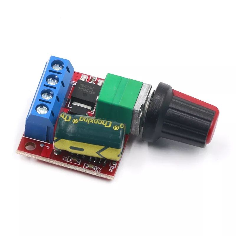 Mini PWM Motor Controller 4.5 Volt - 35 Volt 5 Ampere