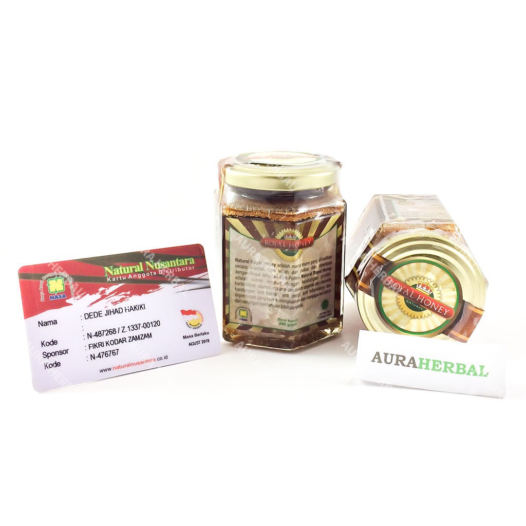 

Natural Royal Honey Original Asli PT. Natural Nusantara (NASA) - Madu Murni Suplemen Kesehatan