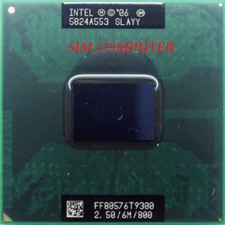 Intel Core 2 Duo T9300 2.5GHz 800MHZ Socket P Processor