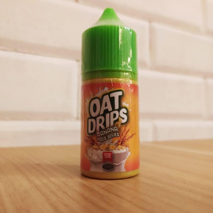 Jual Liquid Oat Drips V Banana Milk Oat Pod Salt Jvs Steam Queen Juice Shopee Indonesia