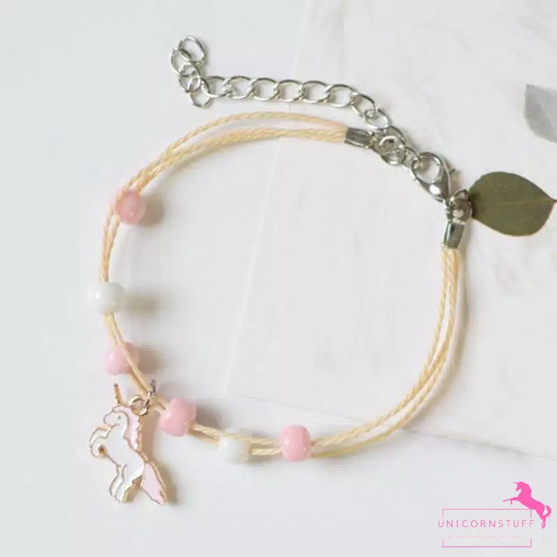 Gelang Unicorn Anak Tali Cewek Kado Perempuan Bracelet Sahabat Couple