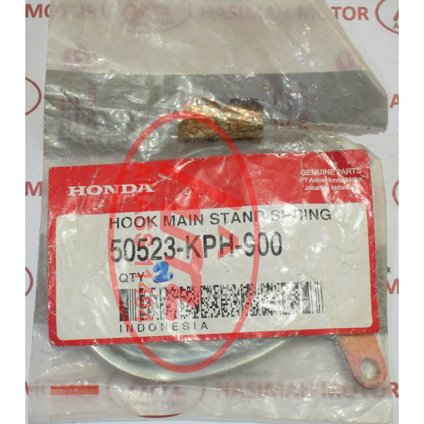 HOOK MAIN STAND SPRING (TAPAL KUDA) HONDA KHARISMA - KODE PART; 50523KPH900