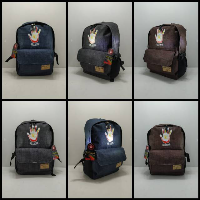 Tas Sekolah denim