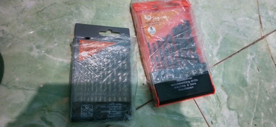 Mata Bor Kayu Set 8 Pcs / Wood Drill Bits 3-10mm